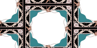 几何图案装饰边框设计