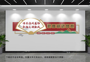 移风易俗文化墙