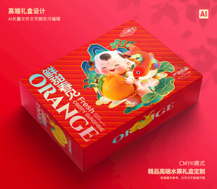 桔子礼盒 砂糖桔包装