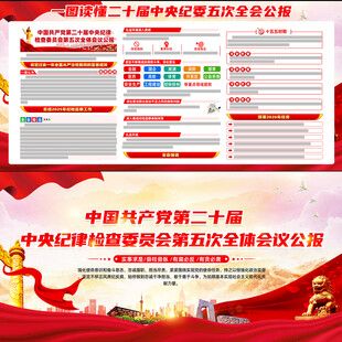 二十届中央纪委五次全会公报