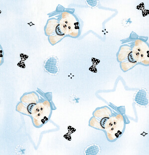 可爱小狗星星图案背景