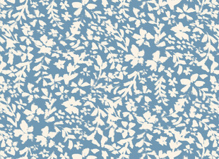 蓝白碎花图案纹理背景