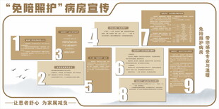 医院室内宣传文化墙