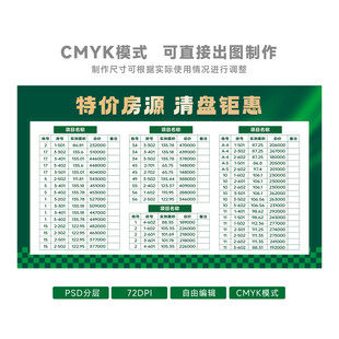 房源表 室内灯箱