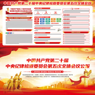 中央纪委第五次全体会议公报