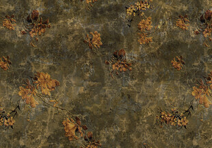 复古斑驳花纹背景图