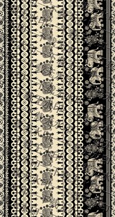 复古条纹几何图案