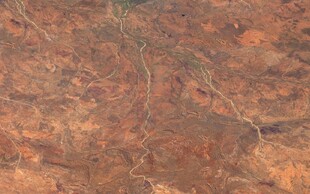 棕红色纹理大理石材质