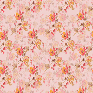 粉色碎花复古风背景图案