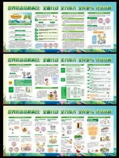 防治结核病展板