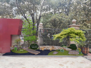   幼儿园水景景观设计