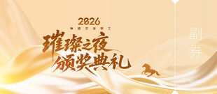 颁奖典礼 年会券 马元素
