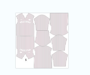 字母 条纹 定位