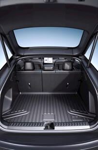 宽敞汽车后备垫子箱内部展示