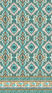 几何花纹复古风图案设计