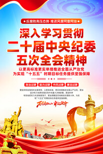 二十届中央纪委五次全会
