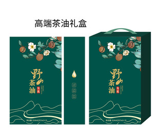野生茶油包装
