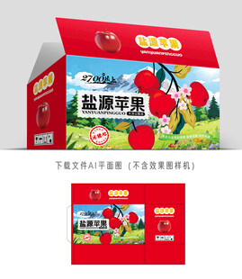 盐源苹果包装