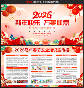 2026年马年春节安全知识
