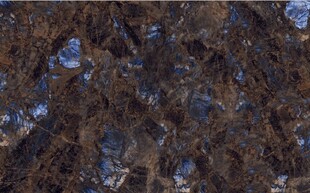 蓝纹深棕大理石石纹