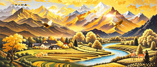 日照金山
