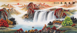 客厅山水画
