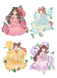 梦幻仙子插画组图