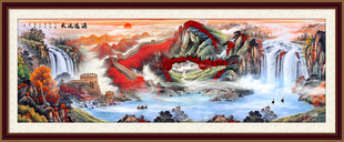长城山水画