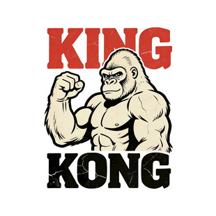 金刚形象展示肌肉感十足