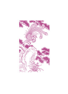 凤凰 酒插画