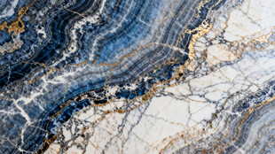 蓝白大理石纹理图案