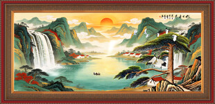 国画山水