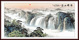水墨山水画