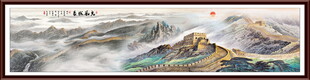 巨幅长城国画