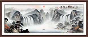 山水装饰画