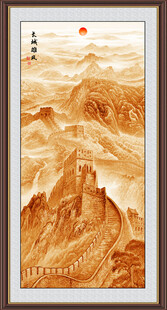 长城玄关装饰画