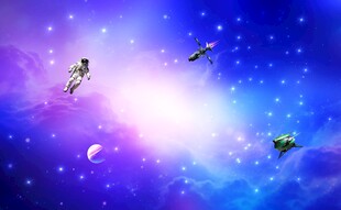 宇宙梦幻背景