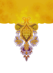 金色华丽复古装饰图案