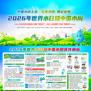 中国水周世界水日