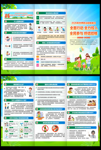 肺结核三折页