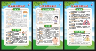 预防传染病知识展板