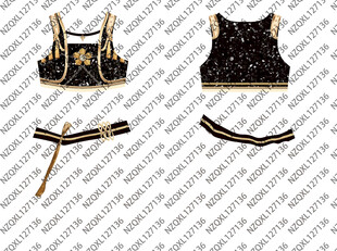 复古华丽服饰配件套装