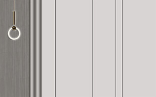 新中式梅花山水背景墙