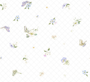清新碎花图案背景纹理