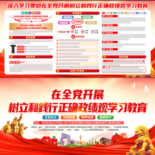 全党开展树立和践行正确政绩观