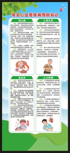 健康教育知识展架