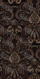 复古腰果花纹图案