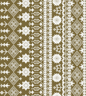复古几何花卉图案纹理