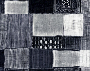 拼接牛仔布纹理图案