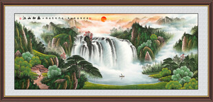 聚宝盆风水画国画